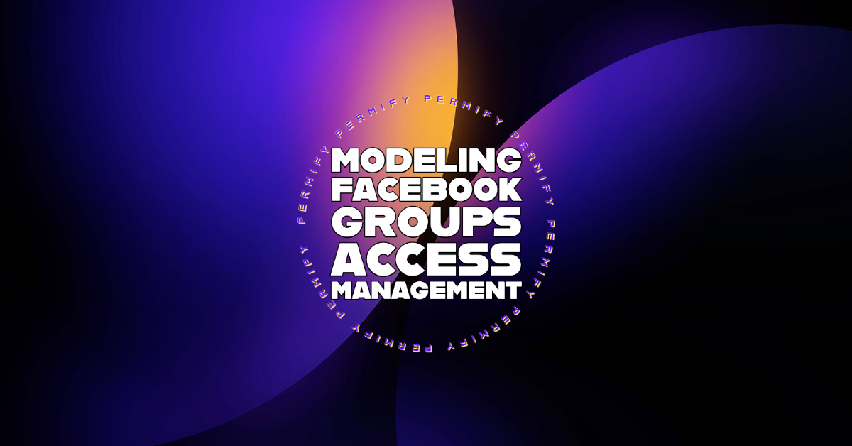 Modeling Facebook Groups Access Management